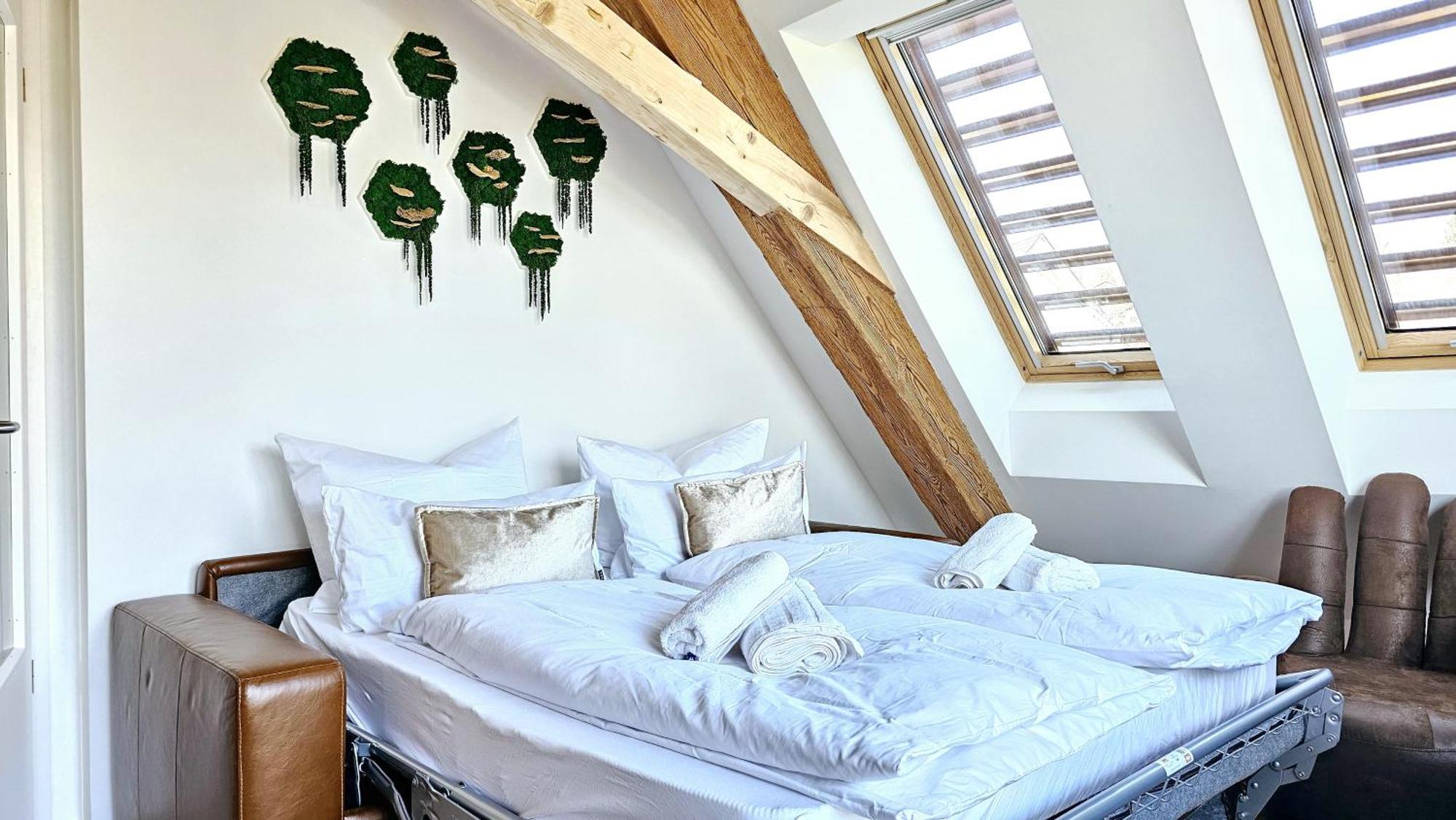 Apartamento Wood World Luxury - Massage - Bergblick - Tranpolin- Parken Markdorf Exterior foto