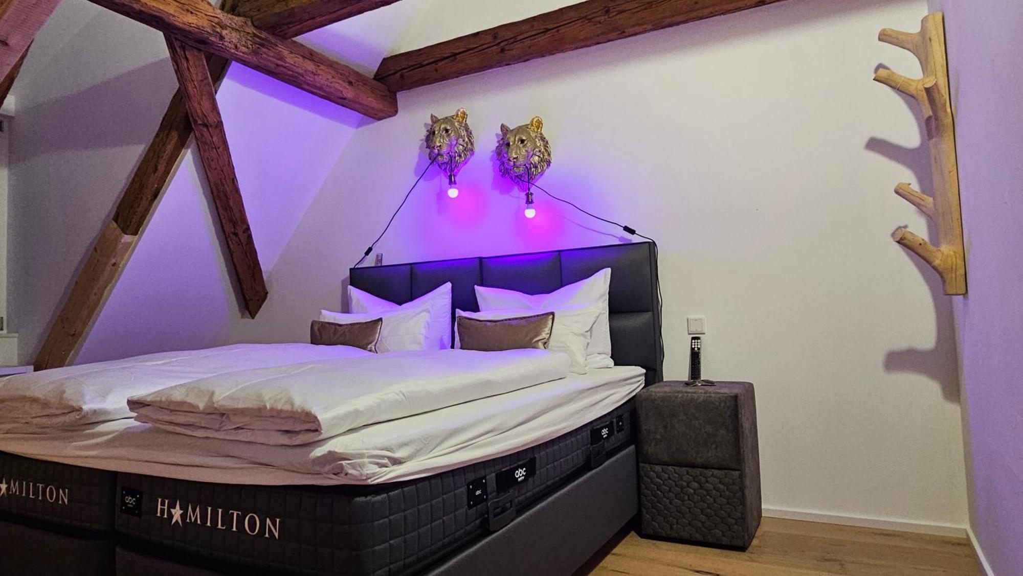 Apartamento Wood World Luxury - Massage - Bergblick - Tranpolin- Parken Markdorf Exterior foto