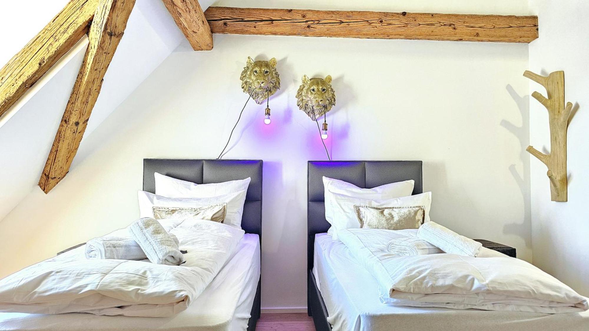 Apartamento Wood World Luxury - Massage - Bergblick - Tranpolin- Parken Markdorf Exterior foto