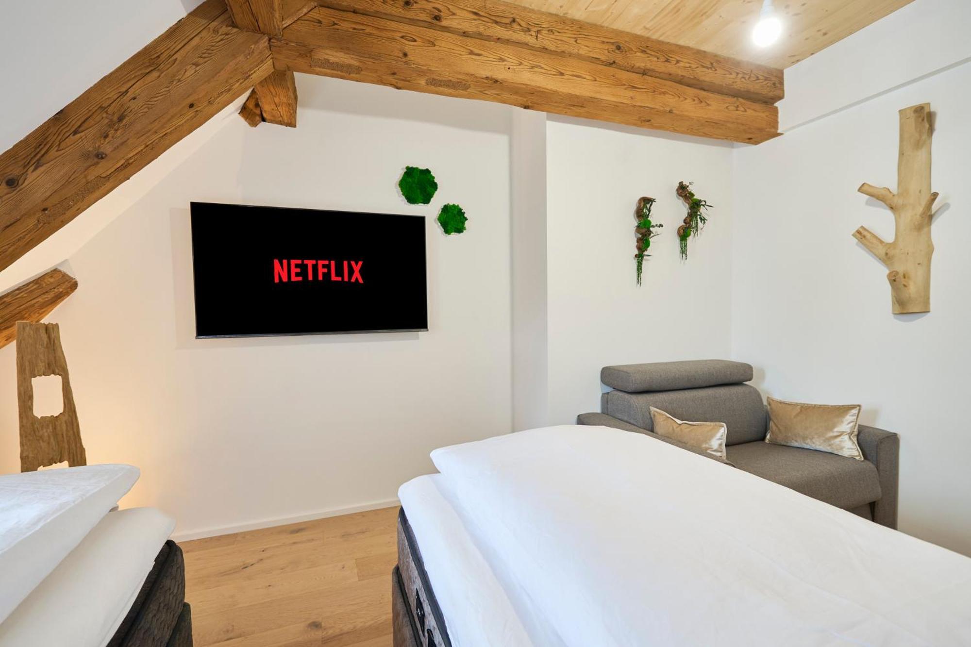 Apartamento Wood World Luxury - Massage - Bergblick - Tranpolin- Parken Markdorf Exterior foto