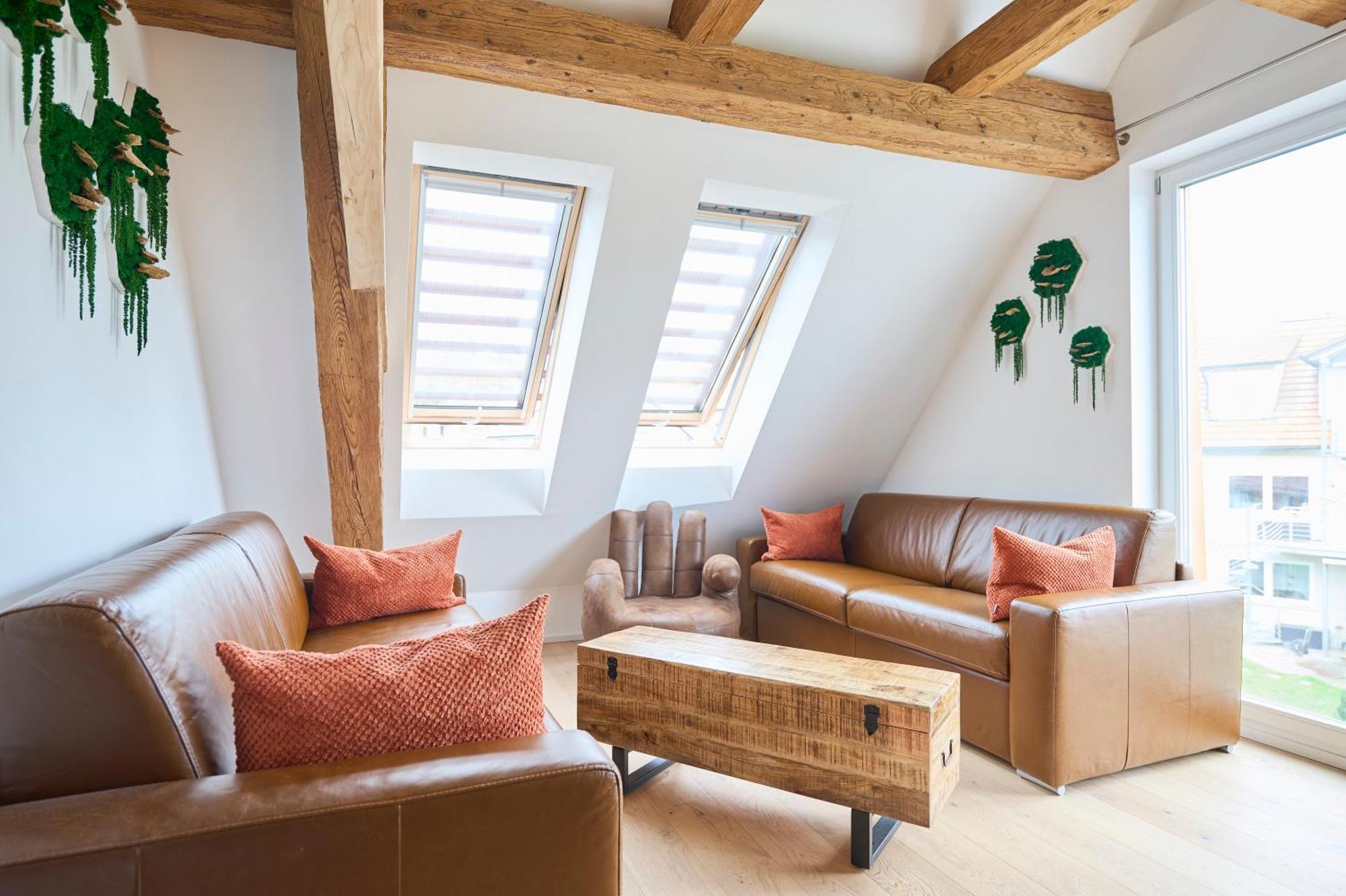 Apartamento Wood World Luxury - Massage - Bergblick - Tranpolin- Parken Markdorf Exterior foto